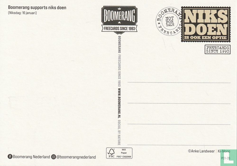 B260106 - niks doen "Niks Doen Is ook Een Optie"