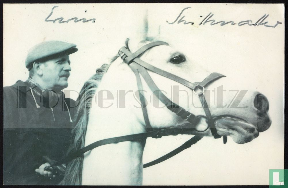 Autogramm-Karte Erwin Strittmatter