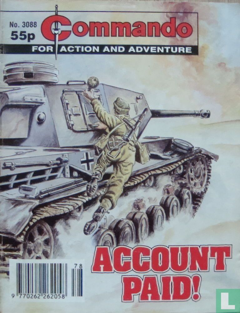 Account Paid! 3088 (1997) - Account Paid! [Commando] - LastDodo