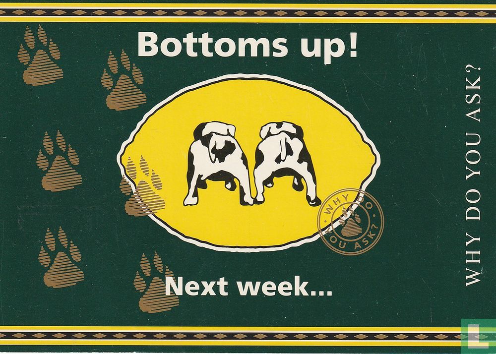 Bottoms up!