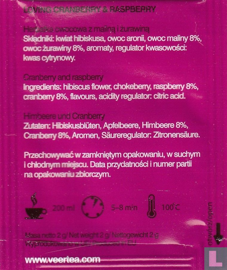 Loving Cranberry & Raspberry