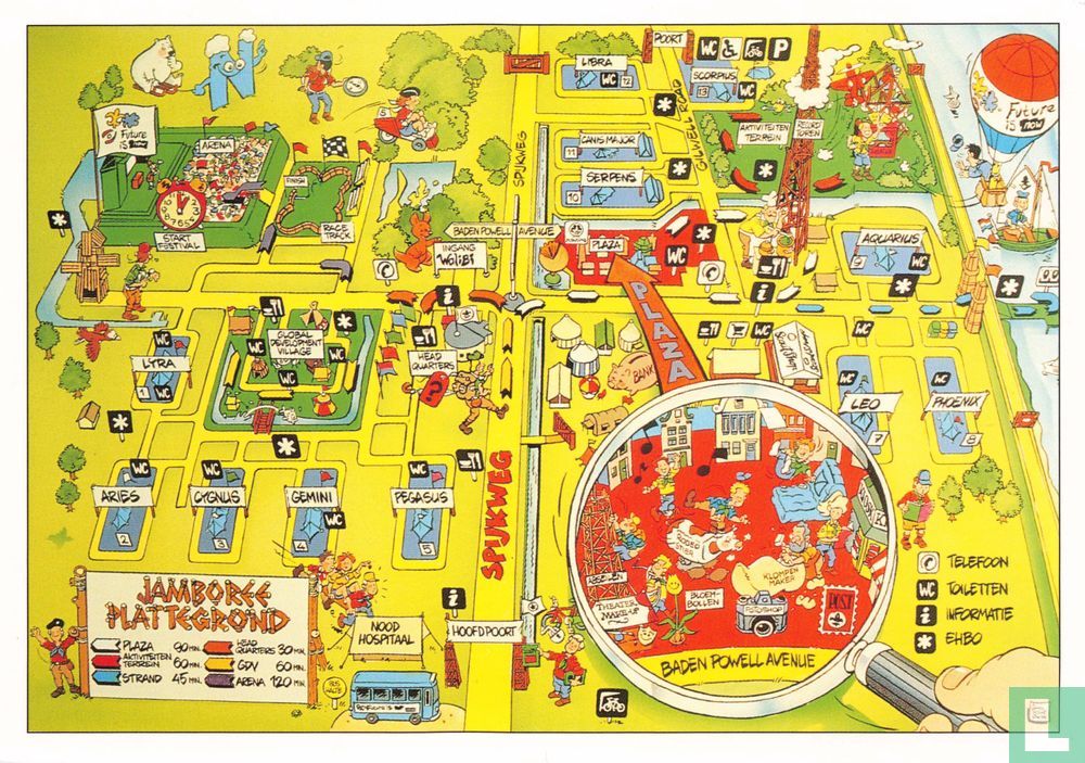 JAMBOREE PLATTEGROND