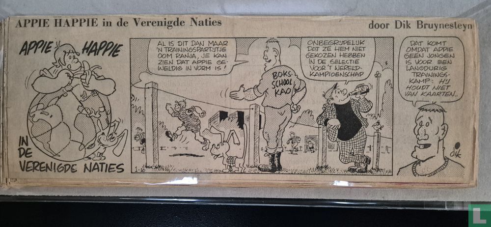 Appie Happie in De Verenigde Naties 30 (1974) - Kranten publicatie ...