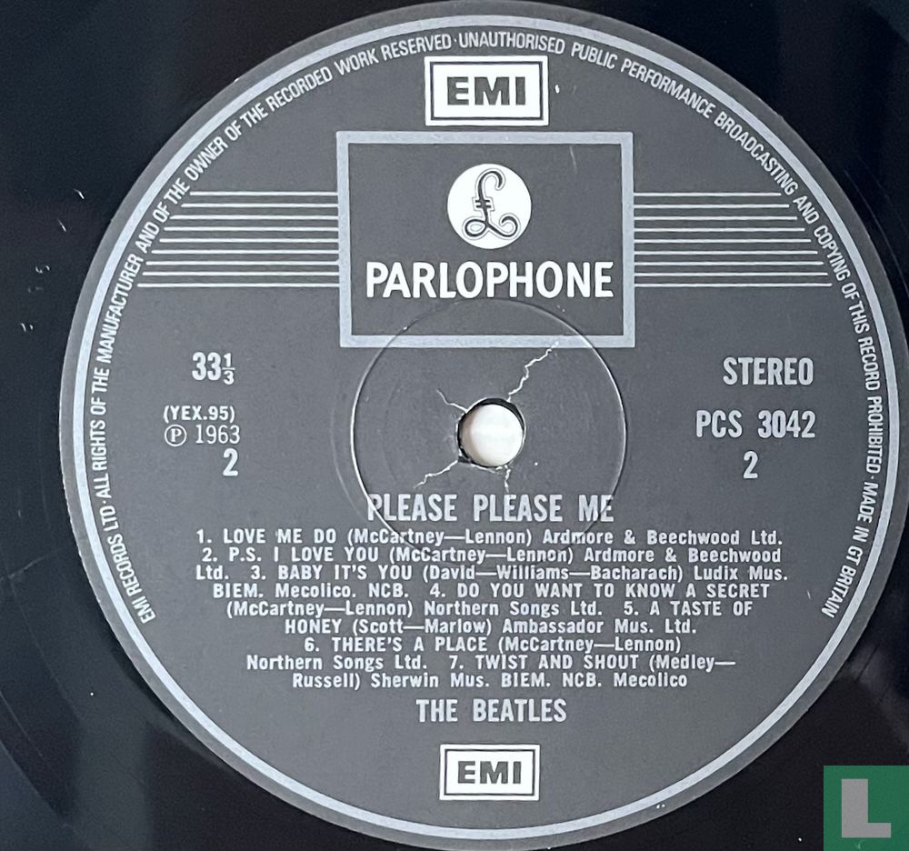 Please Please Me doublure  5482897