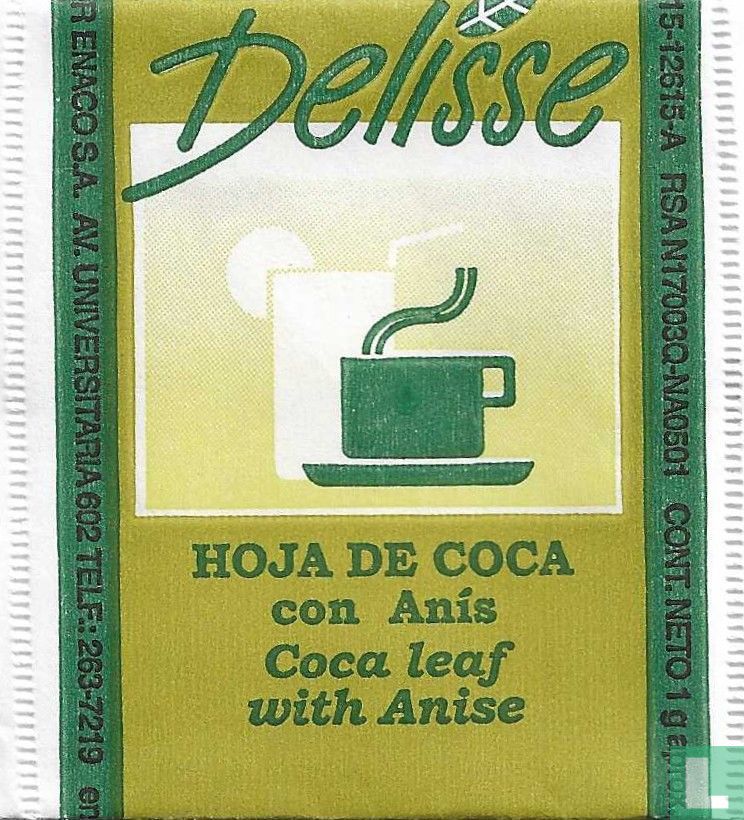 Hoja de Coca con Anis