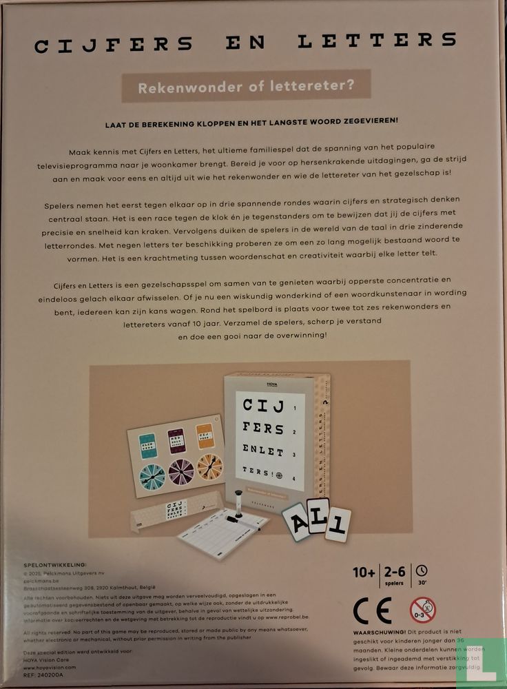 Cijfers en Letters