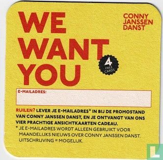 We want you