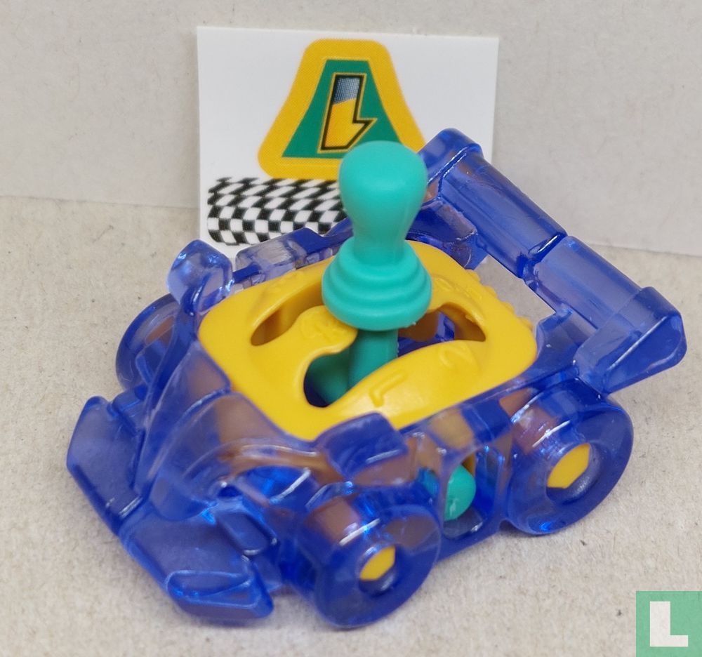 Voiture bleue