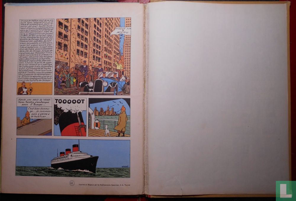 Tintin en Amérique