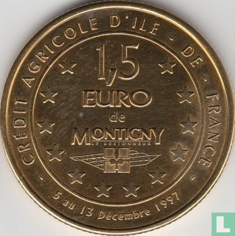 Frankrijk 1½ euro 1997 de Montigny le Bretonneux