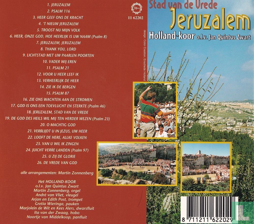 Stad van de vrede Jeruzalem