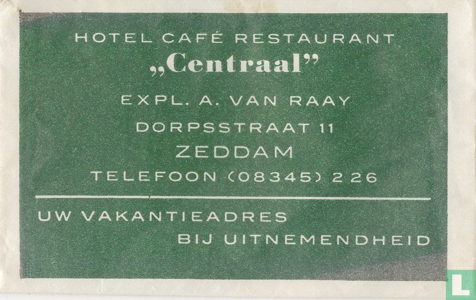 Hotel Café Restaurant "Centraal"