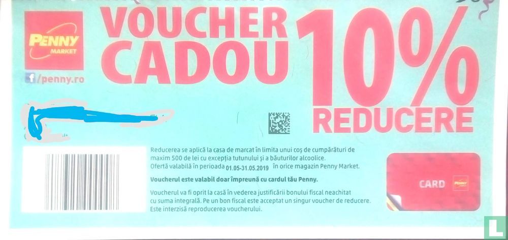 Penny Coupons de réduction de 10 %