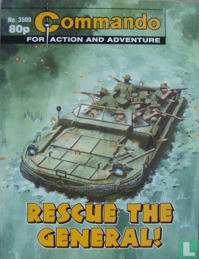 Rescue the General! 3509 (2002) - Commando - LastDodo