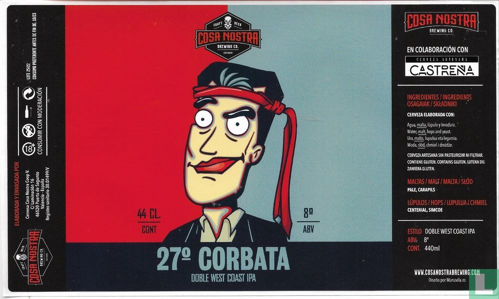 27° Corbata