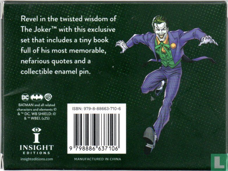 The Joker - Tiny Book & Pin Set