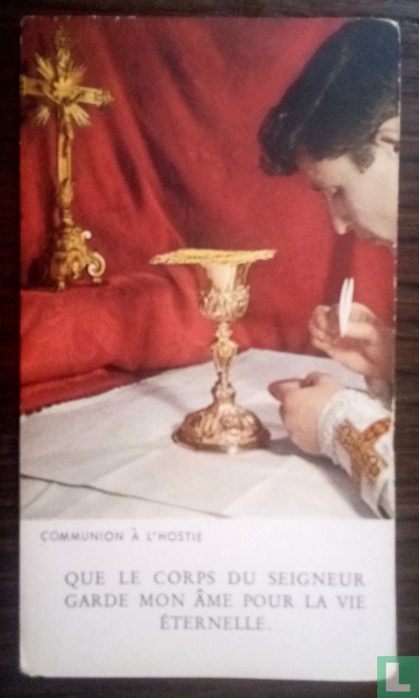 Communion with the Host.