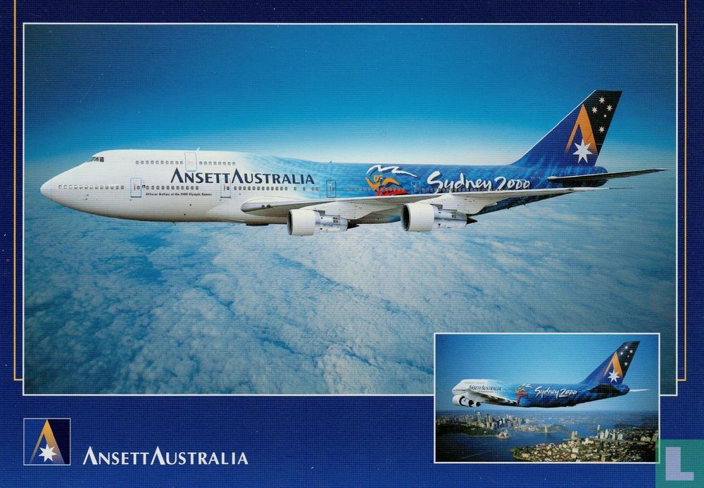 Ansett 747 Ansett Australia - Boeing 747-300 AUS 322 - Australex International ...