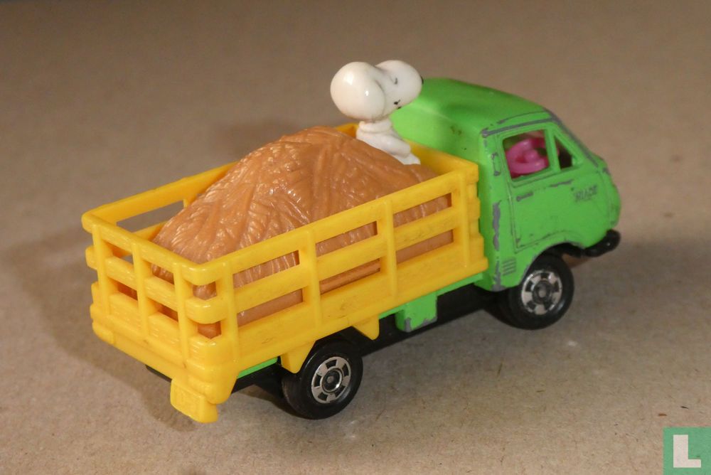 Snoopy vrachtwagen