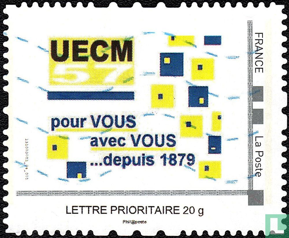 Uecm UECM LETTRE PRIORITAIRE 20 g (2013) - France - LastDodo