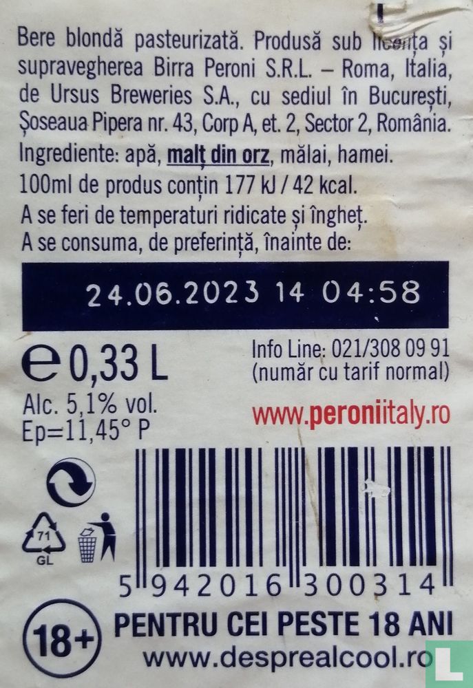 Peroni Nastro Azzurro