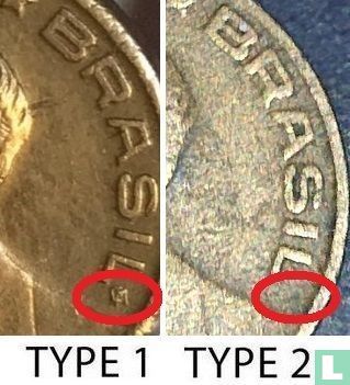 Brésil 10 centavos 1944 (type 1)