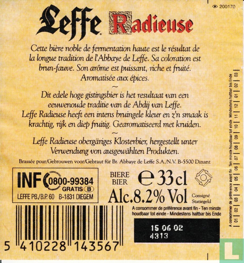 Leffe Radieuse