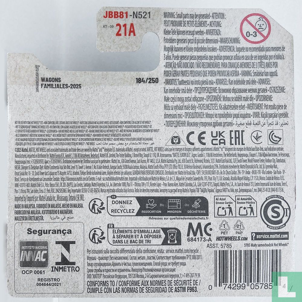 Track Dwagon 184/250 (2025) - Hot Wheels - LastDodo