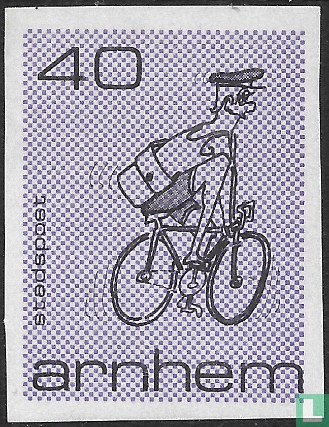Cycling deliveryman