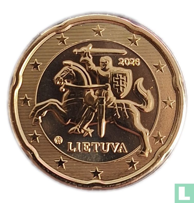 Litouwen 20 cent 2026
