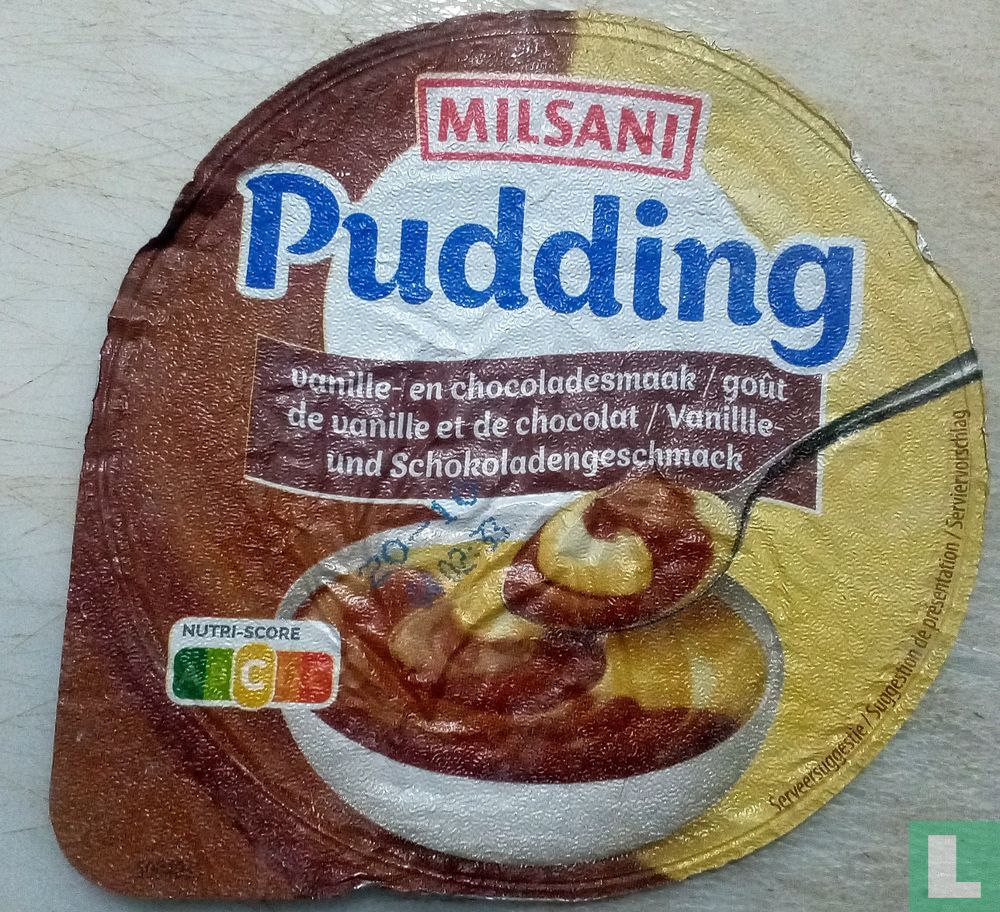 Milsani.pudding vanille chocalat.
