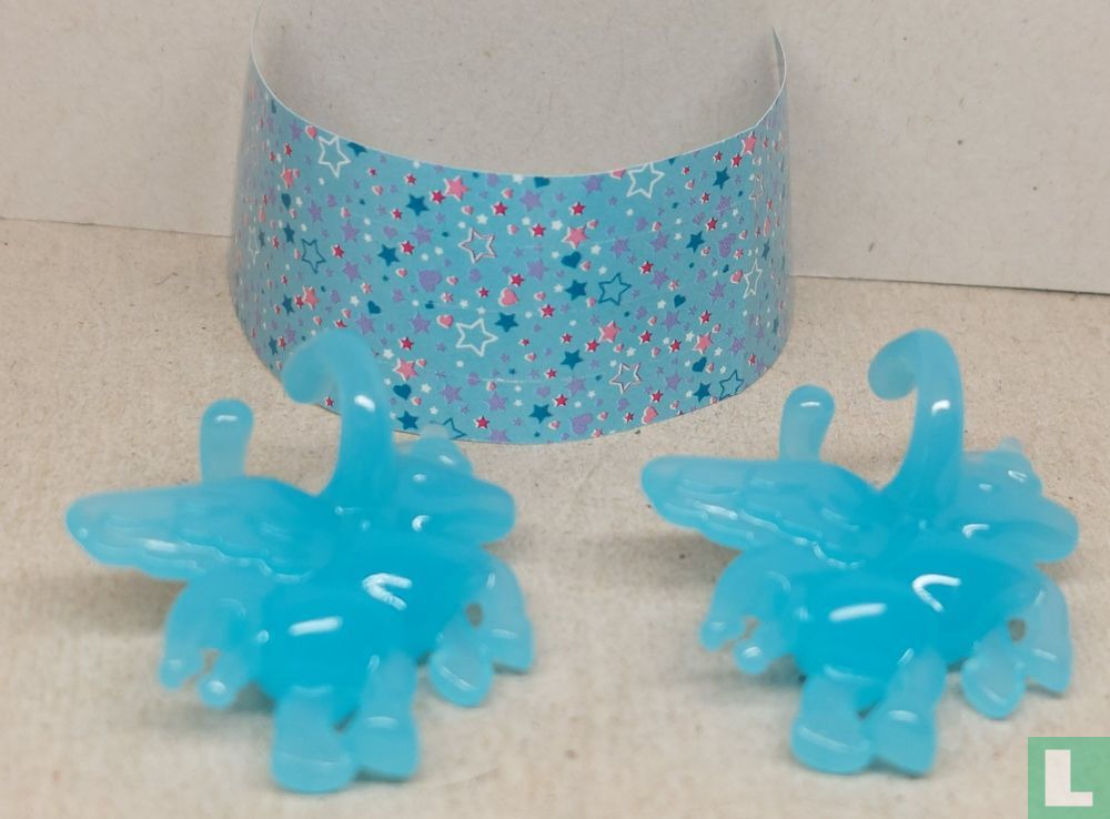 Blue Unicorn Earrings