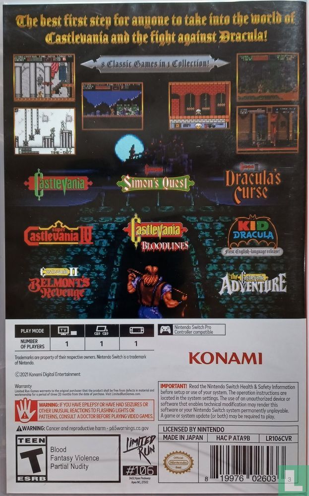 Castlevania Anniversary Collection