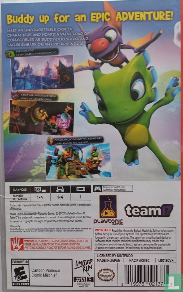Yooka-Laylee
