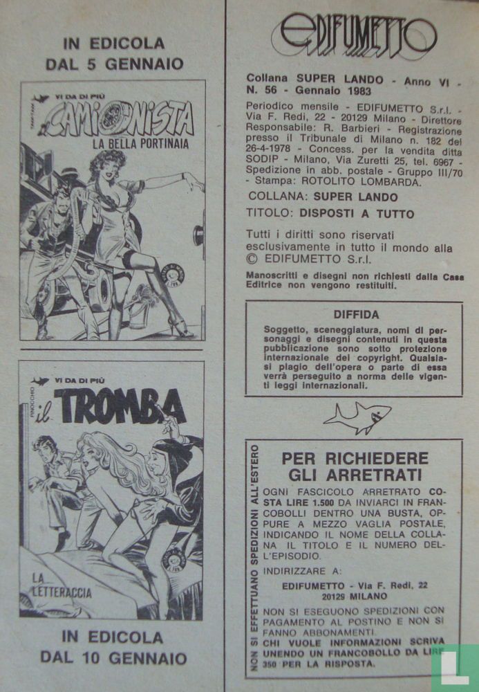 Disposti a tutto