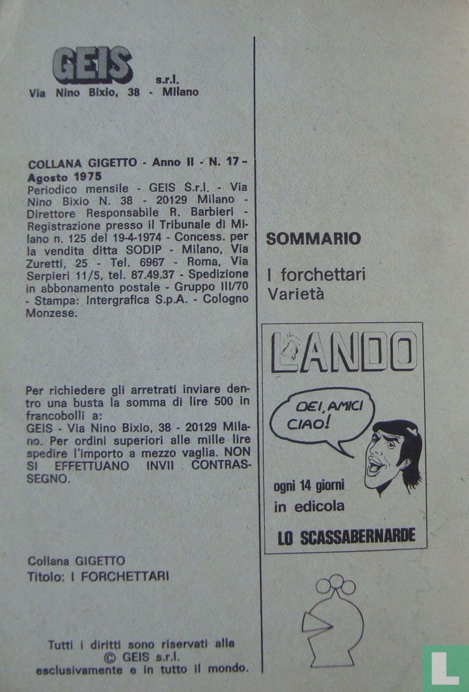 I forchettari