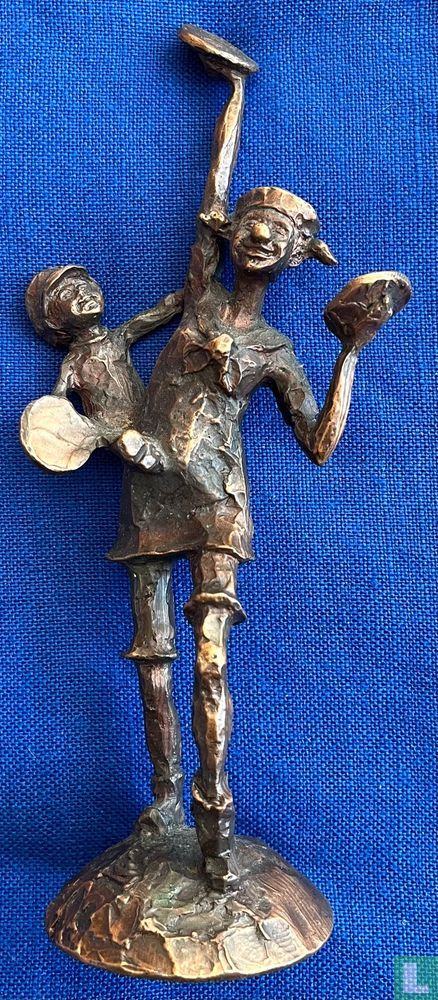 Clown with a child