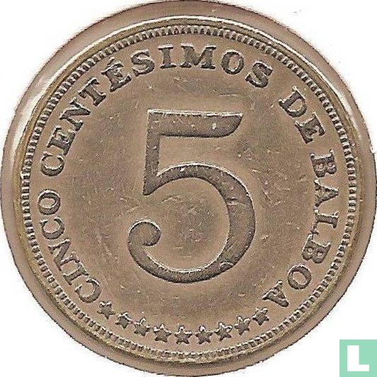 Panama 5 centésimos 1996