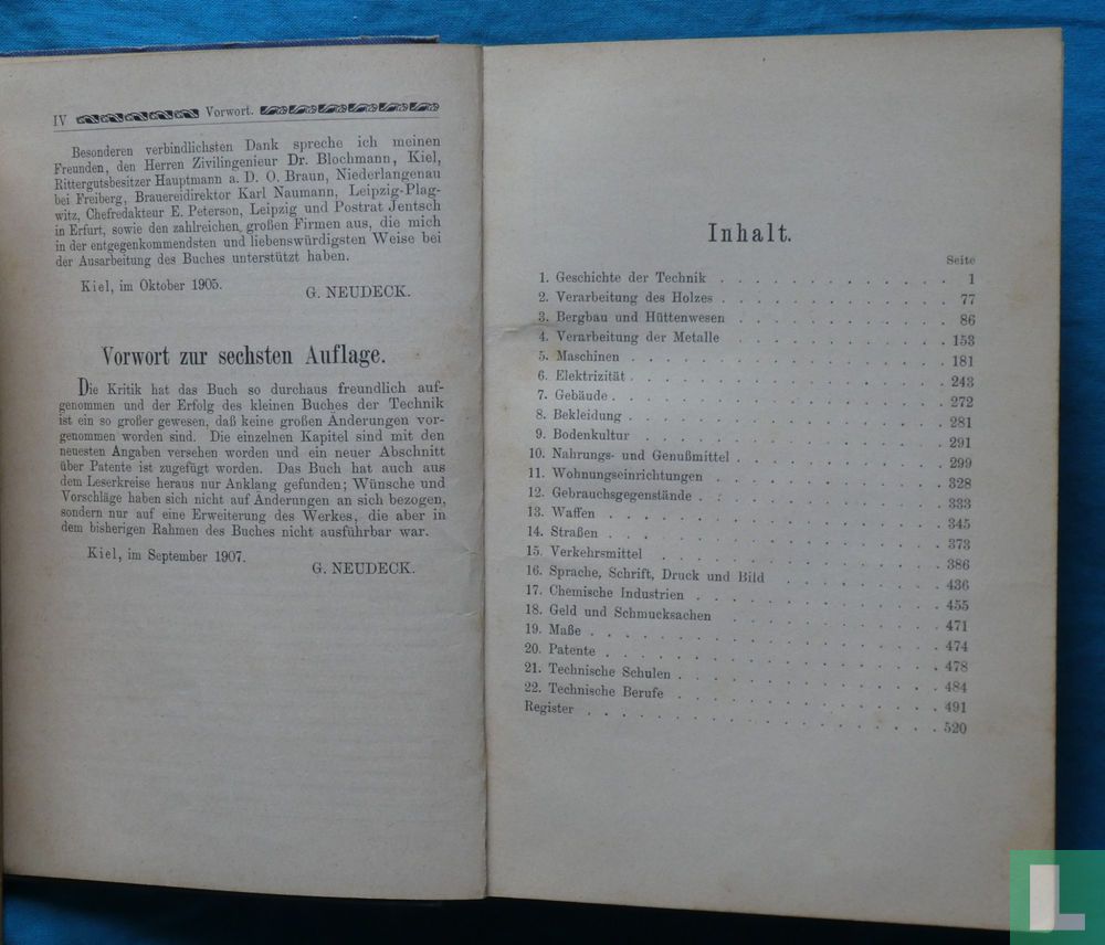 Das kleine Buch der Technik.