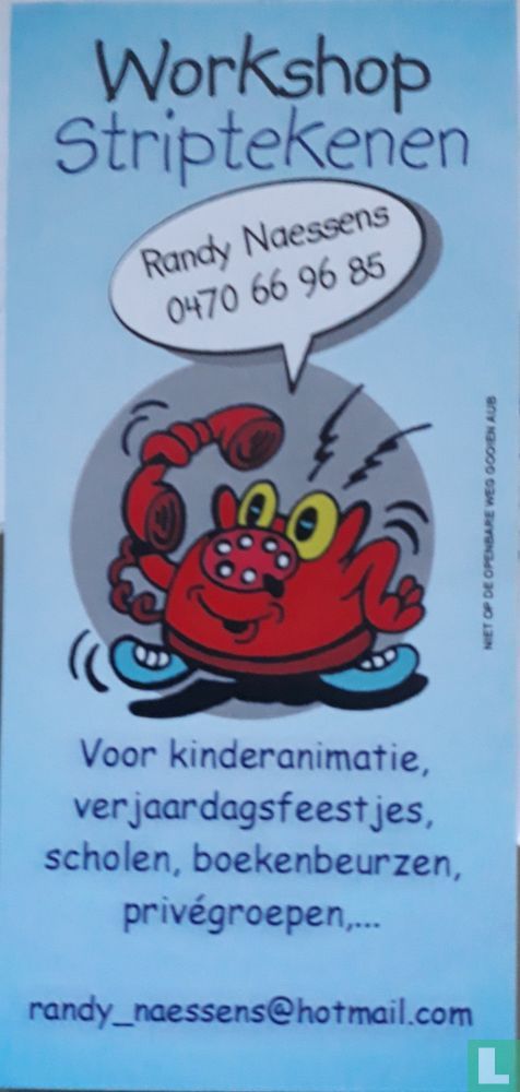 Workshop striptekenen