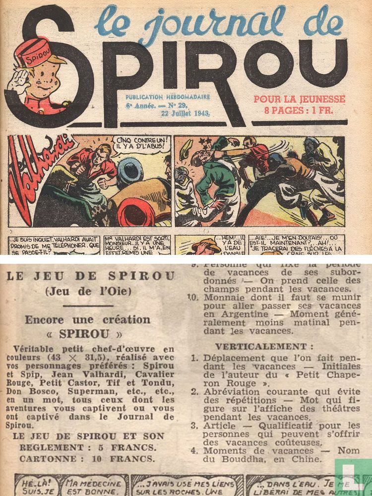 Jeu de Spirou