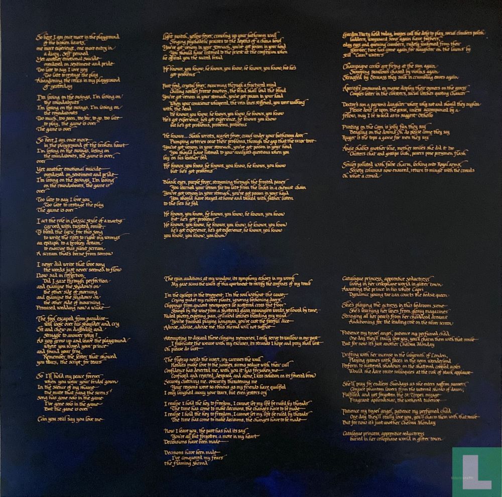 Script for a Jester's Tear