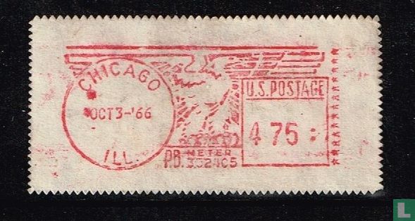 Vending machine stamp