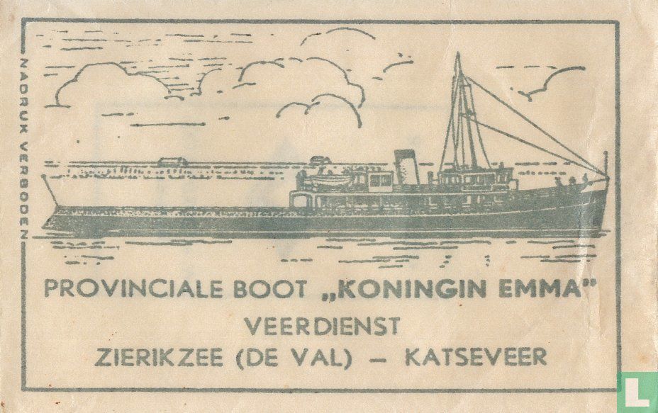Provinciale Boot "Koningin Emma"