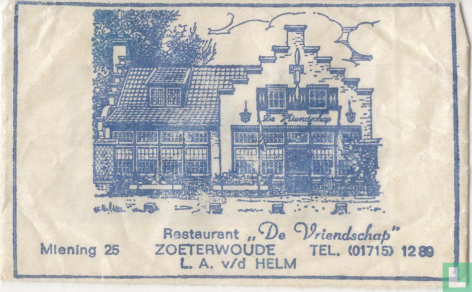 Restaurant "De Vriendschap"