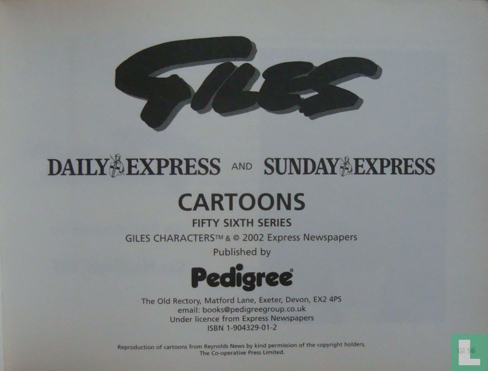 Giles Cartoons 2003