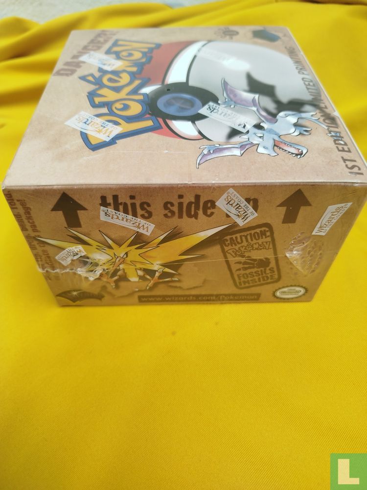Box fossil 1 edition (1995) - Fósil 1.ª edición inglés - LastDodo