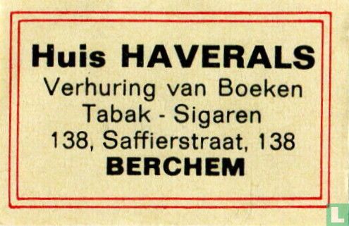 Huis Haverals