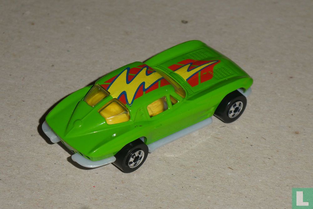 '63 Chevrolet Corvette Split Window 1671 (1991) - Hot Wheels - LastDodo