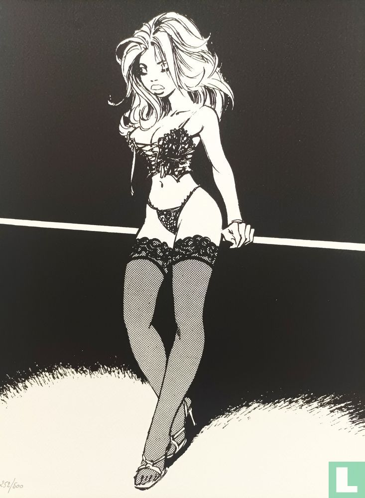 Sérigraphie Pin-up